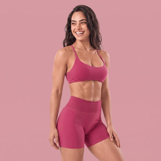 Seamless Sports Bra & Shorts Set